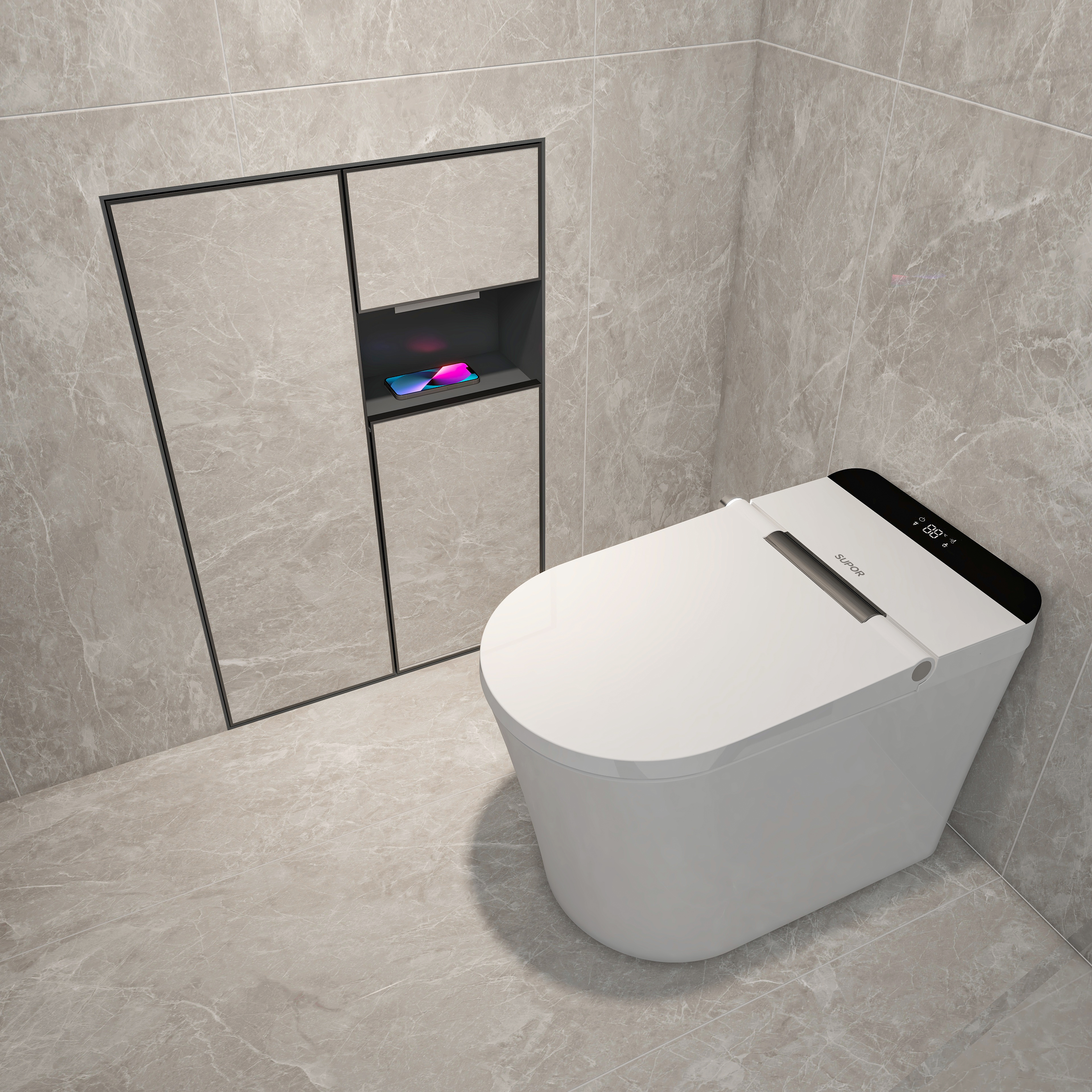 MBK-AH01(纸巾架储物壁龛）