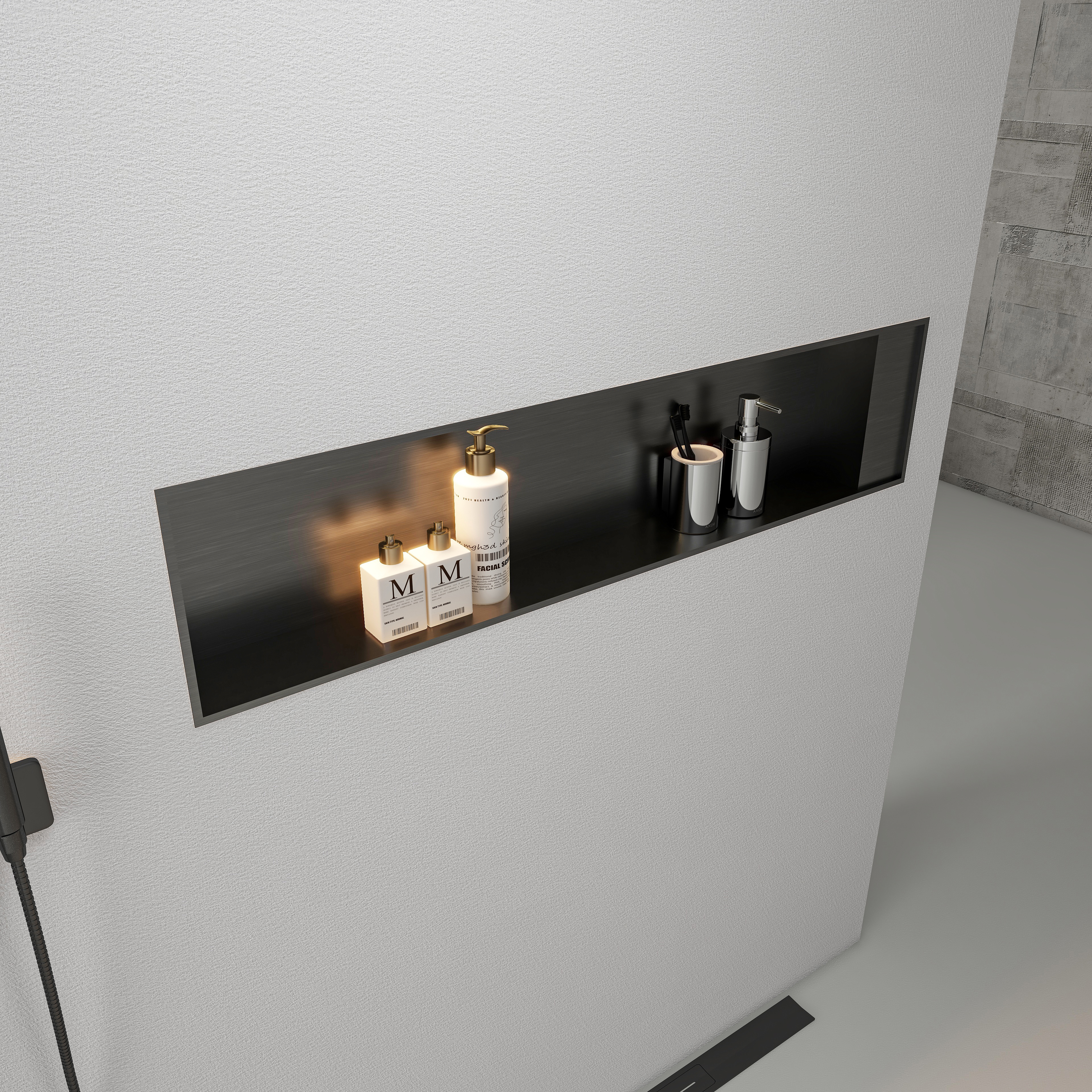 MBK-AF02 横置单层尾翼壁 龛(带灯)