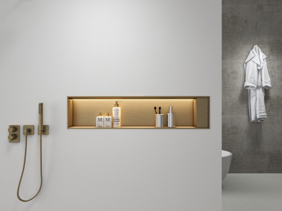 MBK-AF02 横置单层尾翼壁 龛(带灯)