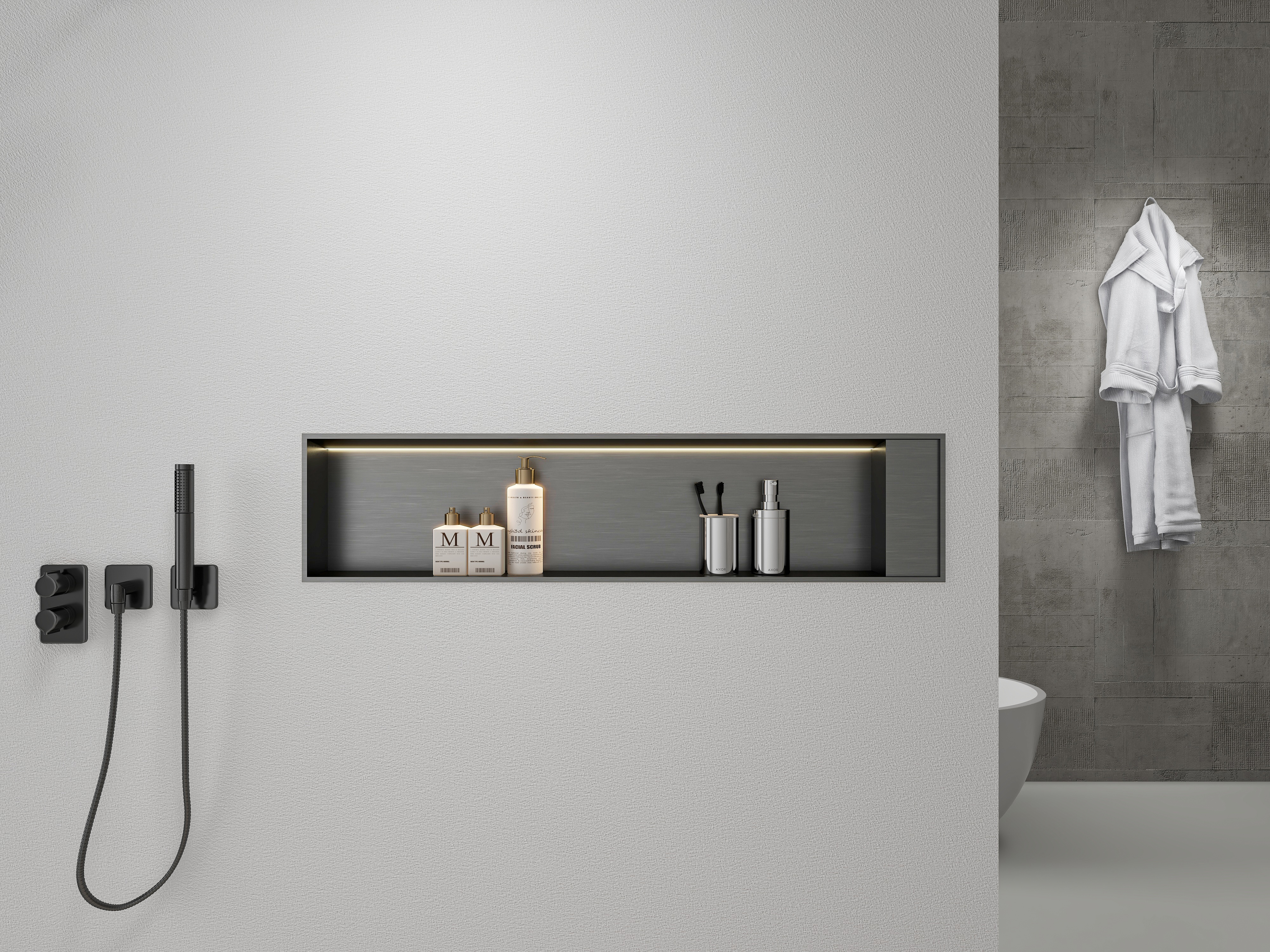 MBK-AF02 横置单层尾翼壁 龛(带灯)